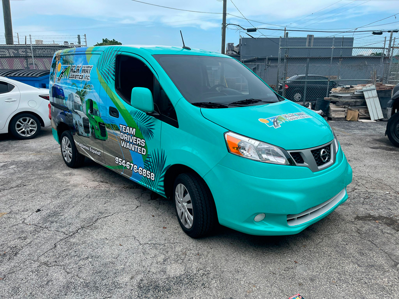 Van Nissan NV200 full Wrap