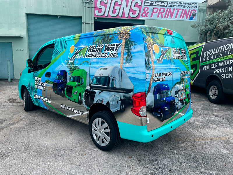 Van NV200 full Color Wrap