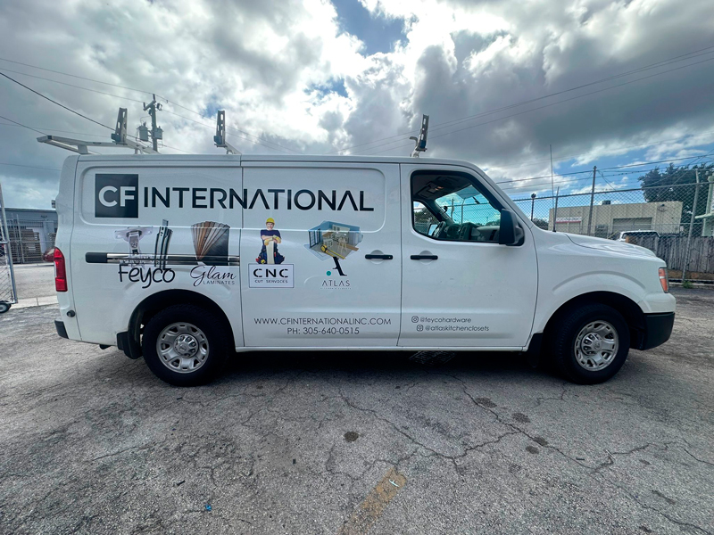 Van Cut Vinyl Lettering