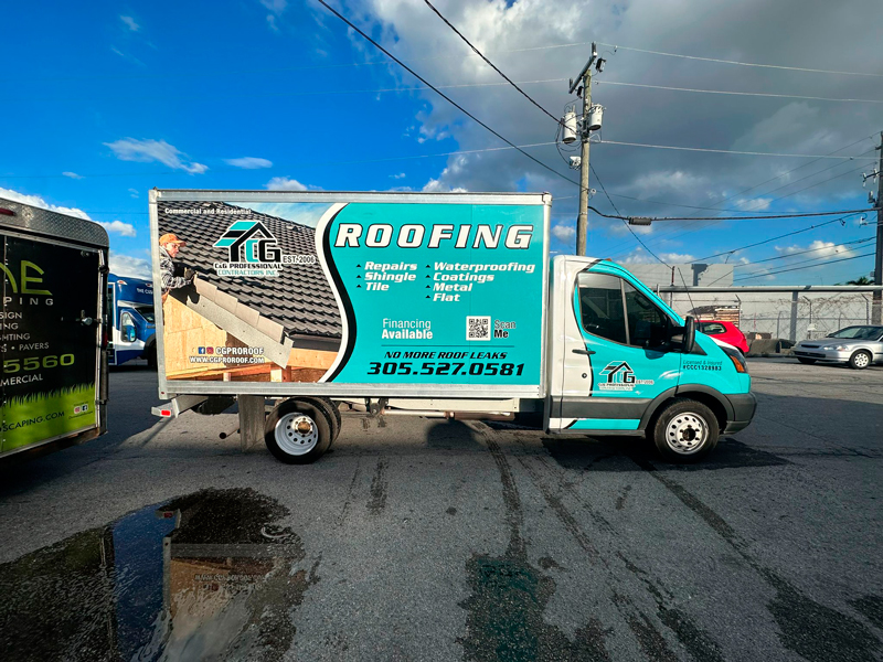 Box Truck Full Color Wrap