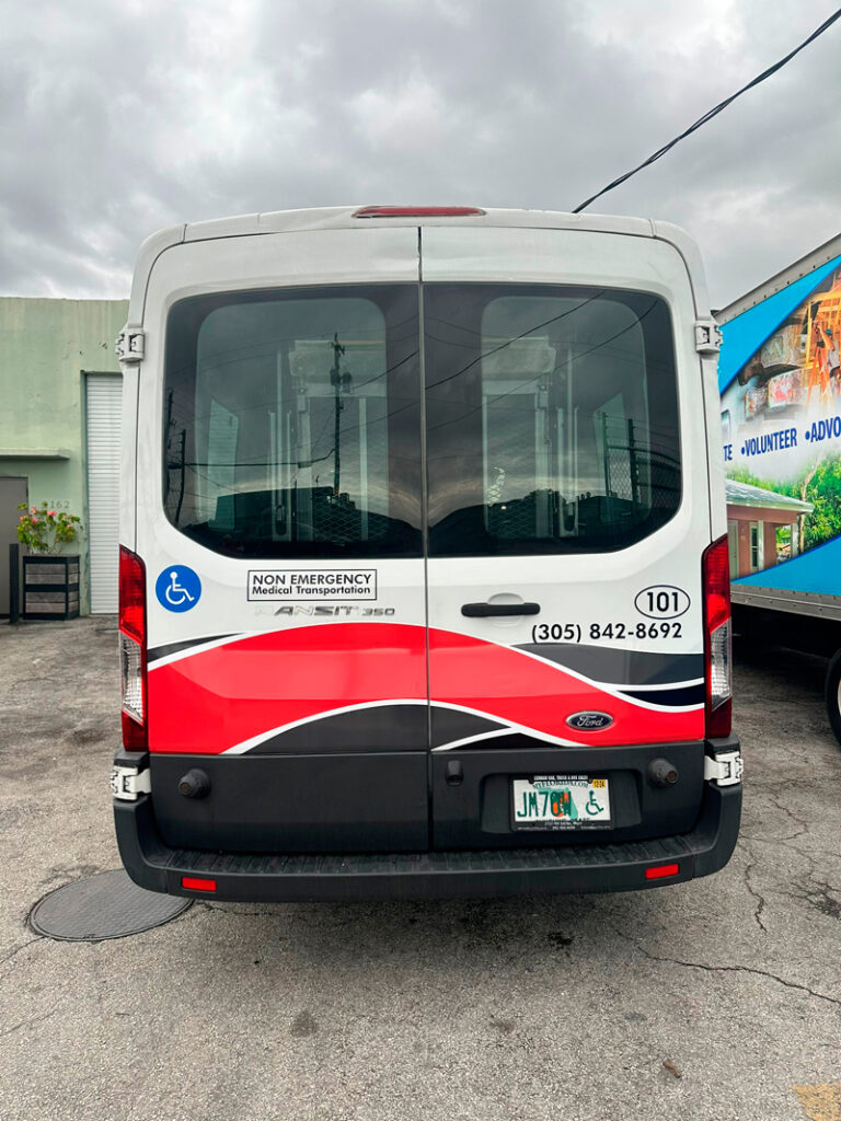 Medical Transportation Partial Wrap
