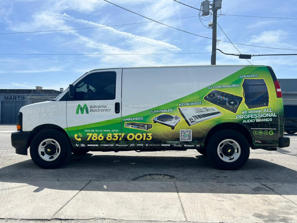 Cargo Van Full Color Wrap