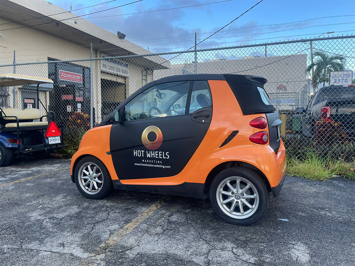 Smart Car Full Color Wrap