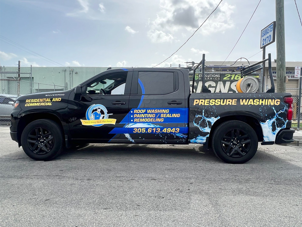 pressure cleaning pickup Full Wrap doral