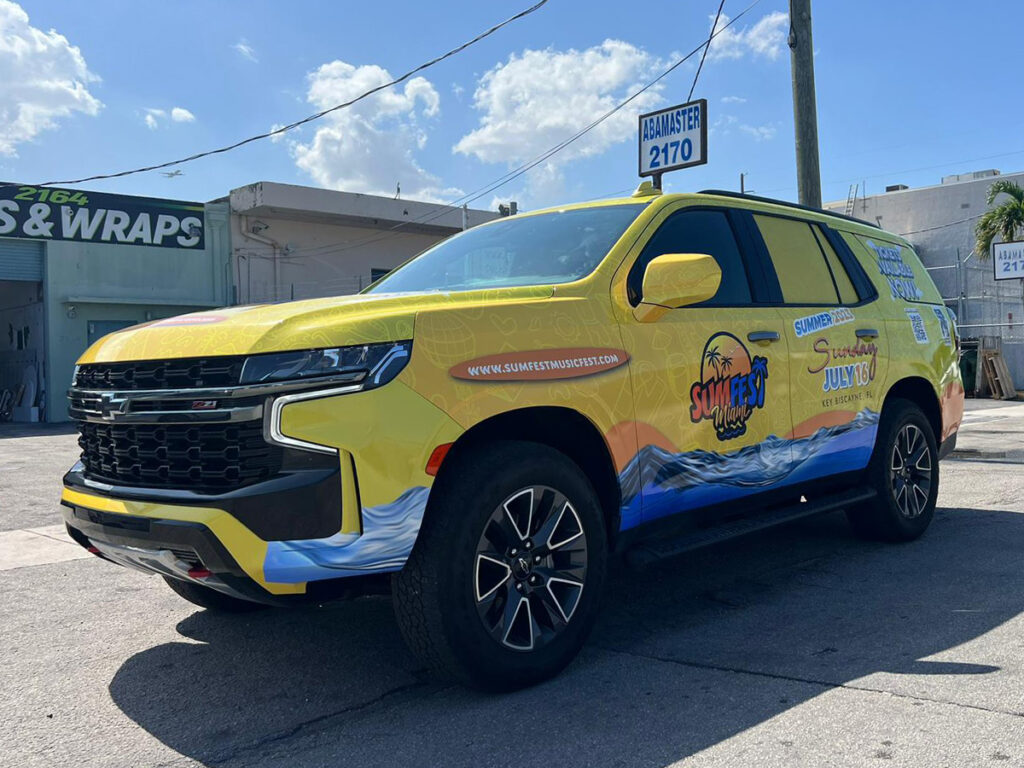 Sunfest Full Color Wrapping