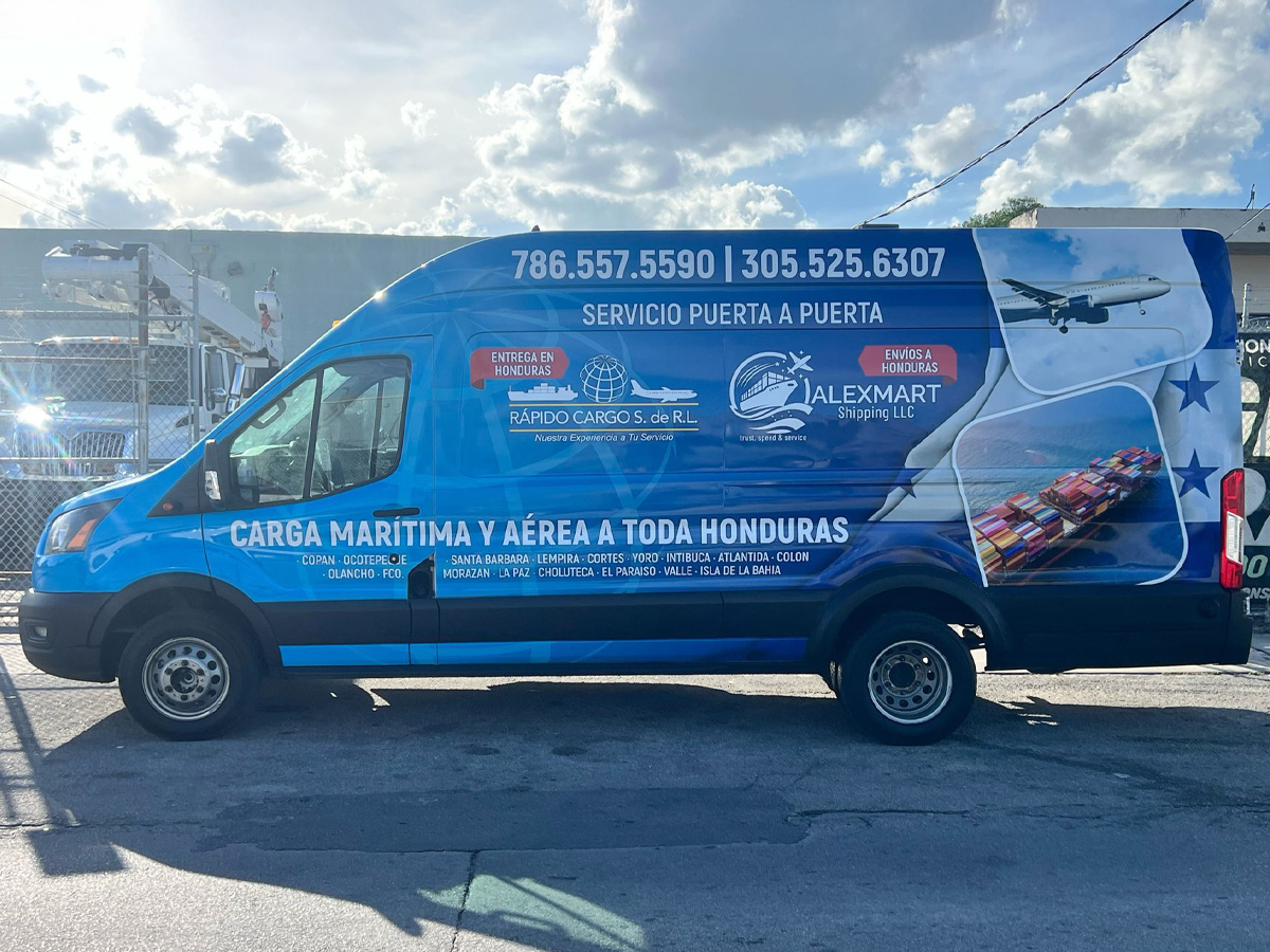 Shipping Transit Full Wrap